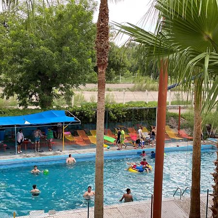 Hotel Y Balneario Ojo Caliente Camargo Esterno foto
